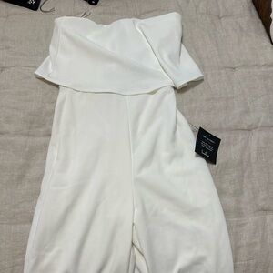 White lulus pantsuit